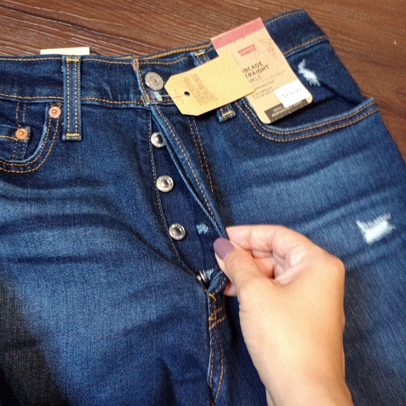 Levi's ribcage straight ankle jeans - Picture 11 of 14